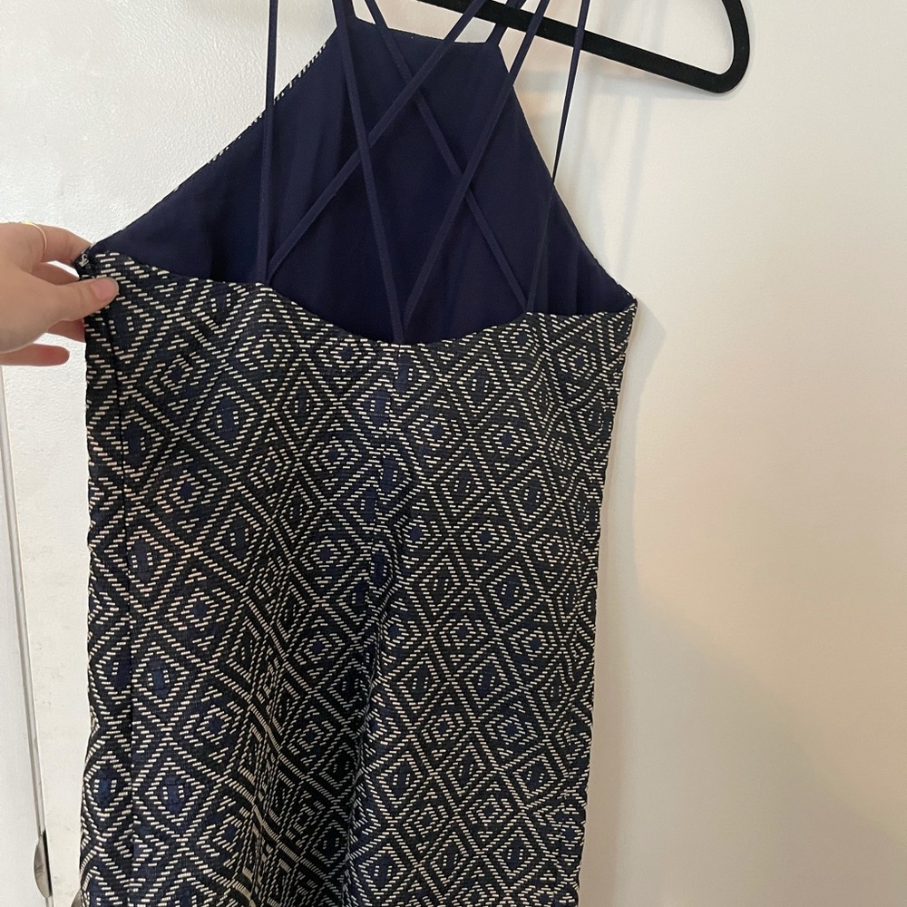 Geometric patterned dress
